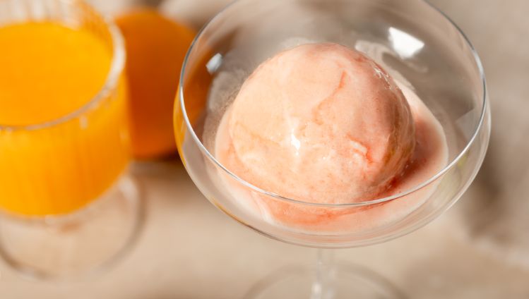 15105 Sorbetto mantecato Mandarino