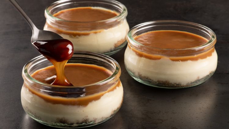 60022 Cheesecake Caramello ambientata