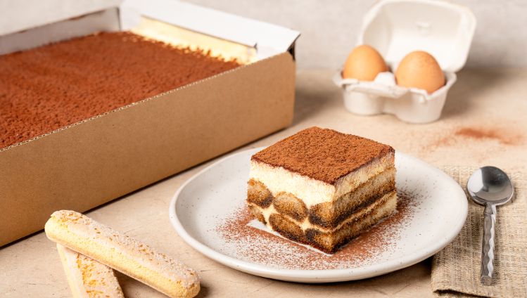 79018 Tiramisu in Vaschetta di Carta
