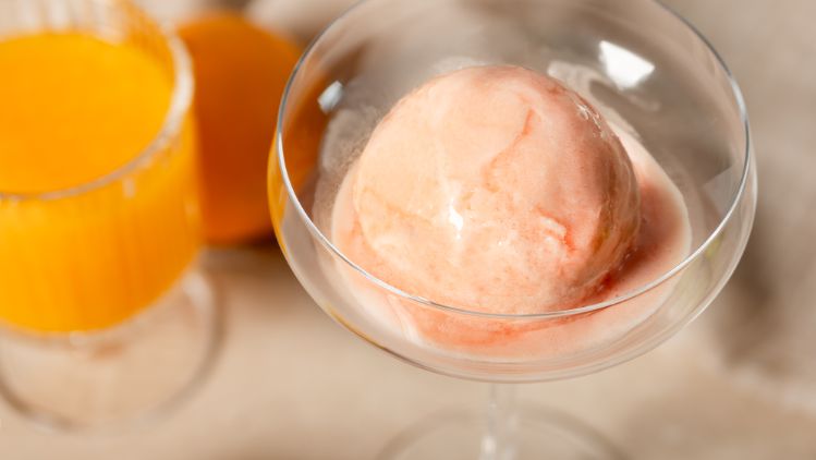 15105 Sorbetto mantecato Mandarino